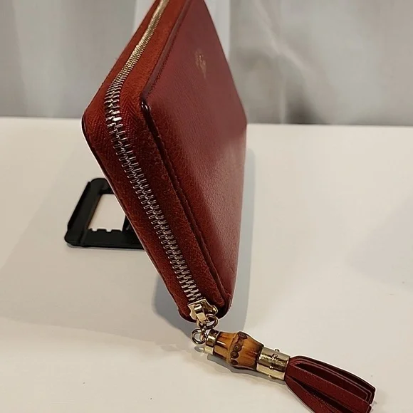 Gucci Zippy Wallet With Bamboo - Picture 5 of 15